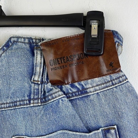 One Teaspoon Pioneer Shorts Hendrixe Size 26 - Picture 10 of 11